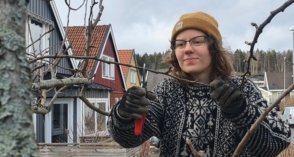 Maja Almlöf - Trädgårdsarbetare på ReGarden